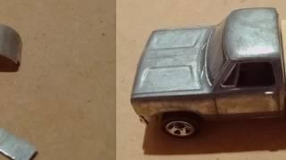 Hot Wheels Custom Troca Chevrolet Con Batea De Madera