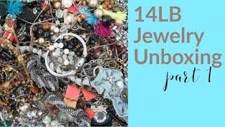 Jewelry Unboxing! 14 BIG OL POUNDS | Part 1|  Moonstone Mamas