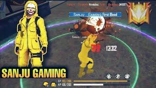 Global Top Player SANJU GAMING VS AMI GAMING Over Power Match|| Garena Free Fire