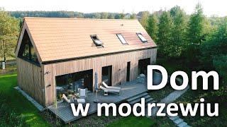 Dom w modrzewiu - kobiecy dom stodoła w 3 miesiące