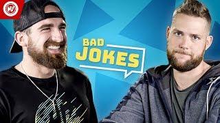 Dude Perfect Bad Joke Telling CHALLENGE