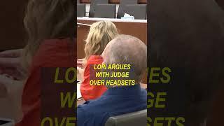 Lori Vallow #Daybell argues with judge over who gets to wear headsets at #trial