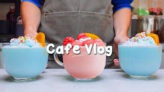 음료 만들기는 맛의 예술입니다지치고 힘들 땐 음료 ASMR로 힐링해요/카페브이로그/30 mins Cafe Vlog/ASMR/Tasty
