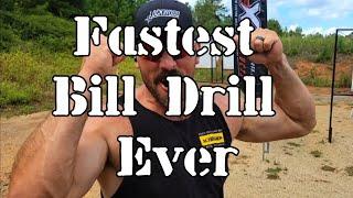 2022 USPSA CO Nationals Fatstest Bill Drill Ever 1.23 seconds Alphas Speed Shooting GrayGuns P320