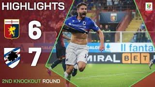 GENOA-SAMPDORIA 1-1 (5-6 pens) | HIGHLIGHTS | Coppa Italia Frecciarossa 2024/25