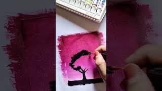 Easy Painting // Very  Simple  Painting// Artist Bisma Azmi.