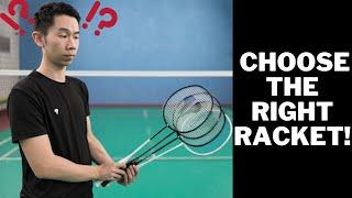 Don't Choose The Wrong Badminton Racket - Intermediate & Advanced Players