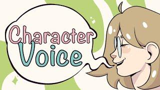 CHARACTER VOICE  Write better DIALOGUE