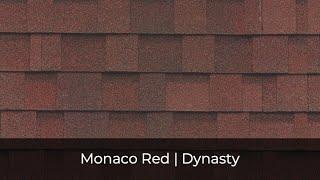 IKO Roof Shingle Colors – Monaco Red | Performance | Dynasty