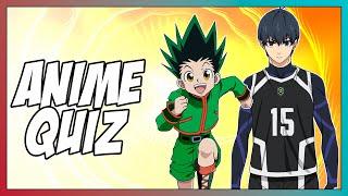 Anime Quiz #43 - Openings, Endings, OSTs, Eyes and Armpit