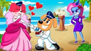 Sheriff Labrador's Wedding Day - Very Happy Story - Sheriff Labrador Police Animation