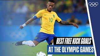 ️ Most Spectacular Free Kick Goals at the Olympics!