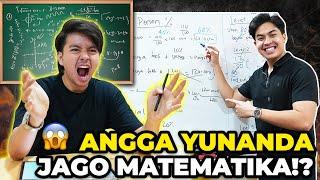 TES MATEMATIKA ANGGA YUNANDA! TERNYATA JAGO!? | JEROME NGAJARIN ARTIS INDONESIA