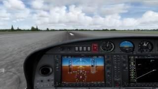 [P3D] DA42 Diamond Landing @ Gamston