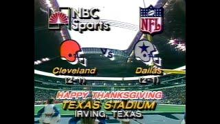 1982 - Browns at Cowboys (Week 12) - Enhanced NBC Broadcast - 1080p