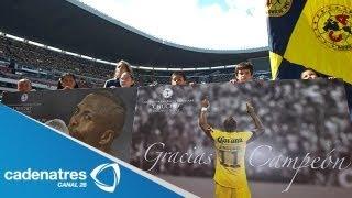 América rinde homenaje a Christian Benítez en el estadio Azteca