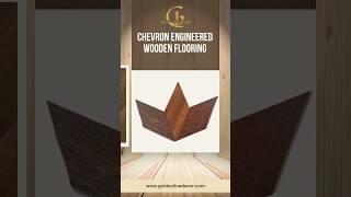 "Transform Your Space with Chevron Engineered Wooden Flooring | Elegant & Durable Flooring Solution"