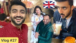 ઇંગ્લેન્ડમાં ગરબાની મોજ with Bhumi Shel Vlogs || Gujarati Restaurant in Leicester, UK || VLOG 27