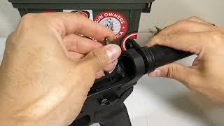 PWS Buffer Tube and Ratchet Castle Nut Install with Torque Wrench