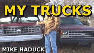 My masonry work trucks (Mike Haduck)