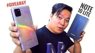 Samsung Note 10 Lite Unboxing & First Impressions + Giveaway