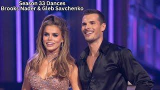 Season 33 Dances Brooks Nader & Gleb Savchenko