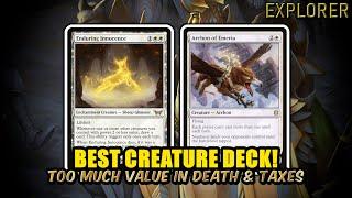 Best Creature Deck In Explorer! Pure Value Town With Selesnya Company! | Explorer BO3 | MTG Arena