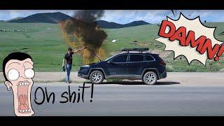 Prank!!! BBQ car... Social experiment video of Mongolia. #Мангас #bbq #grill #mongolia #Sausage