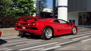 1994 Lamborghini Diablo VT Coupe in Red Paint & Engine Start Up on My Car Story with Lou Costabile