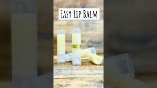 DIY Lip Balm, Quick & Easy, Only 3 Ingredients!