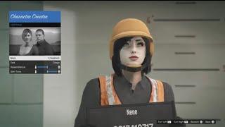 GTA5 Enhanced Female Character Face Creation PS5 #playstation #xbox #pc #MyRpgIsBroken