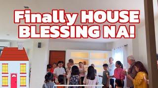 FINALLY HOUSE BLESSING NA! THANK YOU LORD️