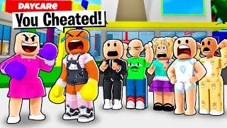 DAYCARE MAASHA AND ZOEY FIGHT! | Funny Roblox | Brookhaven RP