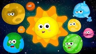 The Planet Song | Learn Planets | Nursery Rhymes | Song For Kids | Baby Rhymes