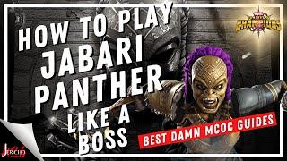 How to Play Jabari Panther  The Ultimate Guide  Marvel Contest of Champions