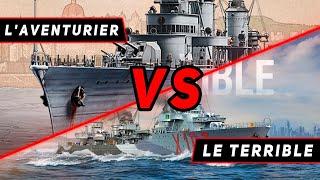 L' AVENTURIER VS LE TERRIBLE! VKPLAY TWITCH TROVO YOUTUBE МИР КОРАБЛЕЙ | WORLD OF WARSHIPS!