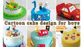 Birthday cake design for boys /Cake Design Ideas for boys.