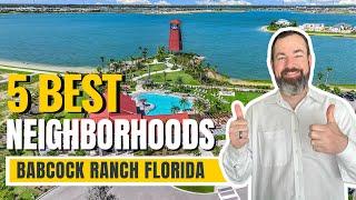 Babcock Ranch Florida 5 BEST Places to LIVE!