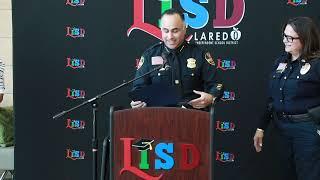 Press Conference by Laredo ISD and Laredo Police 9/9/24