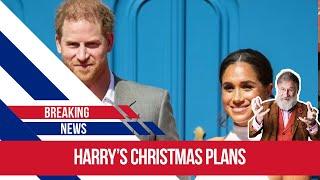 Prince Harry's Christmas plans in California