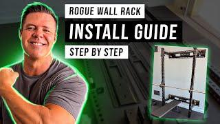 ROGUE Wall RACK Installation | Step by Step Guide | RM-3W Fold Back Wall Rack REVIEW and Demo