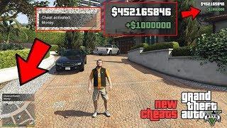 GTA 5 - All New Cheats 2020! (Money, Flamethrower, Big Waves)