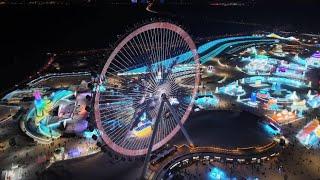 GLOBALink | Exploring world's largest ice-and-snow theme park