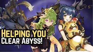 I spent 3 HOURS helping a viewer clear the New Spiral Abyss!