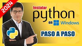 Cómo DESCARGAR e INSTALAR PYTHON en Windows 11 (PASO A PASO) - 2024