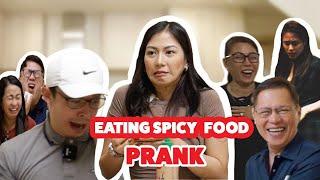 Eating Spicy Food Challenge + Prank by Alex Gonzaga