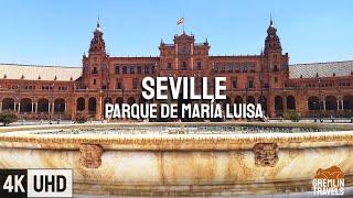 Seville, Spain  - Exploring Parque de María Luisa [4K]