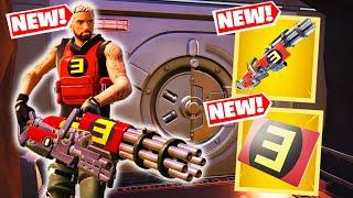 Where is Eminem Boss in Fortnite Remix - New RG's Mythic minigun and vault location