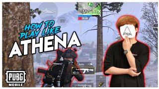 How to play like ATHENA GAMING  | guide to become noob to pro Pubg mobile