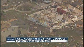 Weld County is #1 in the U.S. for tornadoes